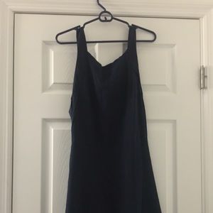 Dark blue dress